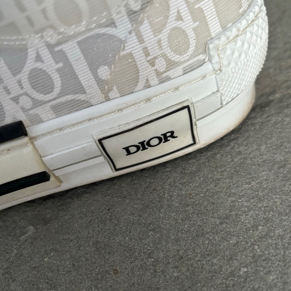 DIOR White Monogram B23 Lowtops Sneakers 🔥 - Picture 3 of 6